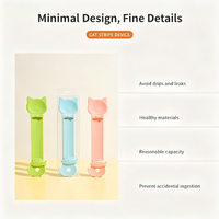 Distributeur de friandises en bande pour chat, portable, en plastique, à presser, pour chats – Vente en gros fabricant
