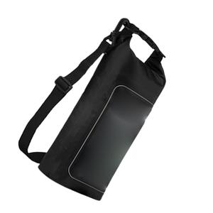 Mochila de bolsa seca impermeable negra con cierre de cremallera estilo de moda bolsa flotante de Kayak para pesca esquí canoa - Product Image 5