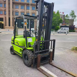 איכות גבוהה בשימוש היונדאי מלגזה 4 מטר גובה 2 טון קיבולת שמאל ימין - Product Image 4