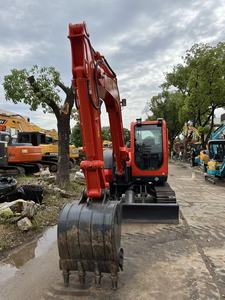 Cuchara de excavación de 0.35m³ para miniexcavadora KX185-3 de 8 toneladas, con dientes de repuesto para martillo rompedor, para construcción - Product Image 3