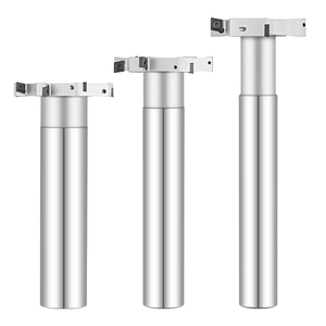Customizable ODM/OEM Three-Sided Carbide <strong>End</strong> <strong>Mill</strong> HTS T-Shaped Arbor Grooving Handle Thickness 6 8 10 12T Trapezoidal Milling - Product Image 3