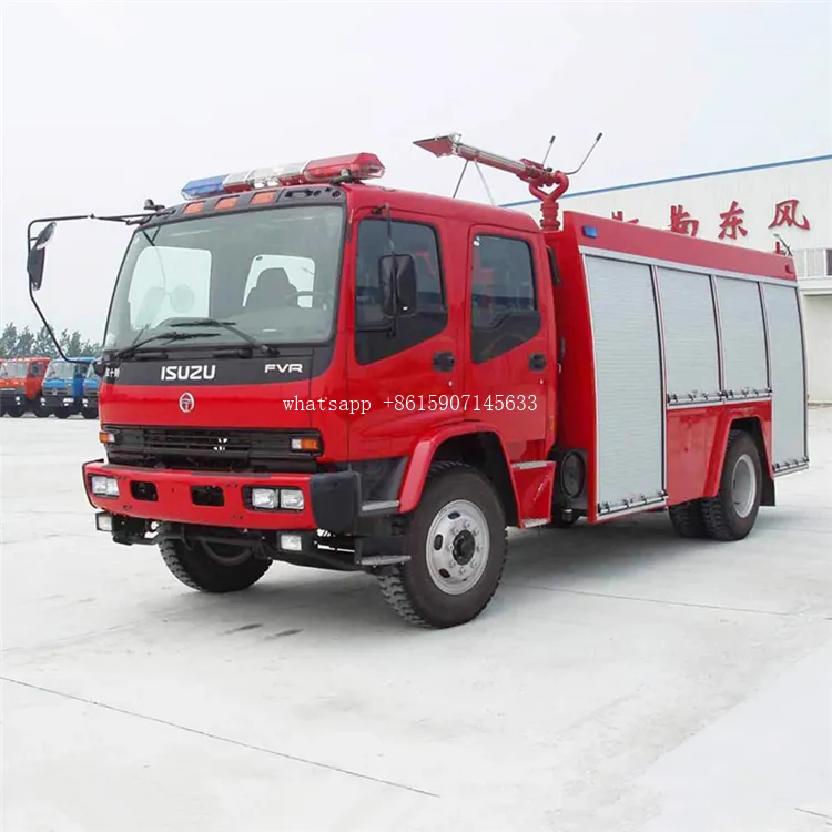 Camion de pompiers en mousse à eau, hauteur utile 3.5m, 7 cbm, pour le travail