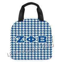 Nouveau sac isotherme imprimé ZPB Zeta Phi Beta Sorority, sac fourre-tout thermique réutilisable et imperméable pour souvenir, événement ou cadeau