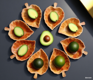 ชามสลัดไม้รูปดอกพลัมใช้งานได้จริงสำหรับบ้านร้านอาหารคาเฟ่ใช้สำหรับเสิร์ฟอาหารและผลไม้ - Product Image 5