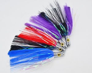 Esca da <span class=keywords><strong>pesca</strong></span> per Trolling in metallo SXY esche da <span class=keywords><strong>pesca</strong></span> esche da <span class=keywords><strong>pesca</strong></span> esche da <span class=keywords><strong>pesca</strong></span> per pesci Marlin di acqua salata esca da traino in acque profonde S3C 9 pollici - Product Image 1