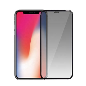 Avant HD Côté Anti-Voyeur Écran Protecteur Pour <span class=keywords><strong>Iphone</strong></span> 11 anti-empreintes digitales 9H Verre Trempé Pour <span class=keywords><strong>Iphone</strong></span> 11 pro - Product Image 1