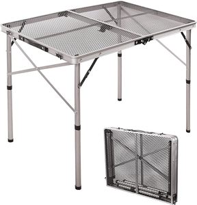 Square <strong>Folding</strong> <strong>Card</strong> <strong>Table</strong> Portable with Collapsible Legs, Fold in Half Small <strong>Card</strong> <strong>Table</strong> for Outdoor Indoor, Lightweight - Product Image 1