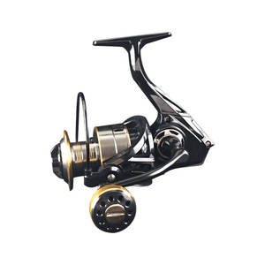 بكرة صيد دوارة بمقبض قابل للتبديل، سلسلة 1000-7000، بلاستيكية لليد اليسرى، قوة سحب قصوى 10 كجم، نسبة تروس 5.2:1، 2+1 - Product Image 2