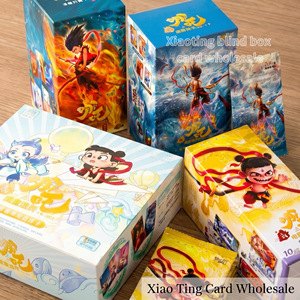 Kaiyou Nezha Demon Child's Sea Battle Card Fighting Tercera Edición <span class=keywords><strong>Spirit</strong></span> Flame Caja Completa Cartas de Papel Genuinas Relacionadas con la Película - Product Image 1