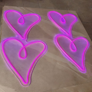 Panneau lumineux LED « I Love You », enseigne néon <span class=keywords><strong>en</strong></span> forme de main, geste de main rock, panneau lumineux LED pour décoration de chambre - Product Image 3
