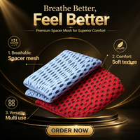 Échantillon de tissu en maille 3D format A4, maille tricotée en polyester pour rideaux, canapés et vêtements