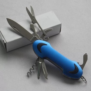 <span class=keywords><strong>7</strong></span> en 1 Logo personnalisé <span class=keywords><strong>EDC</strong></span> Gadgets Multitool Porte-clés Mini décapsuleur et ensemble d'outils cadeau couteau - Product Image 4