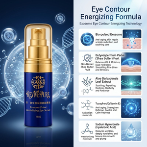 Sérum revitalisant pour <span class=keywords><strong>les</strong></span> <span class=keywords><strong>yeux</strong></span> infusé au beurre de karité et aux exosomes pour un soin hydratant intensif des <span class=keywords><strong>yeux</strong></span> - Product Image 4
