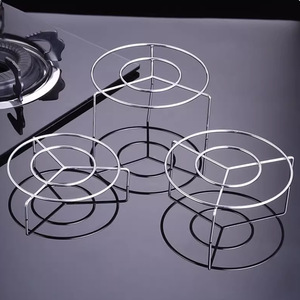 Stainless Steel Steamer <b>Rack</b> 2.7Mm Thickened With Legs For <b>Vegetables</b> And Rice Heat Insulation <b>Kitchen</b> Use - Product Image 2