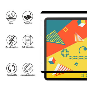 Película protectora de pantalla para <span class=keywords><strong>iPad</strong></span> <span class=keywords><strong>Pro</strong></span> de 10,5 " / Air 3, fácil instalación, magnética, como papel mate - Product Image 2