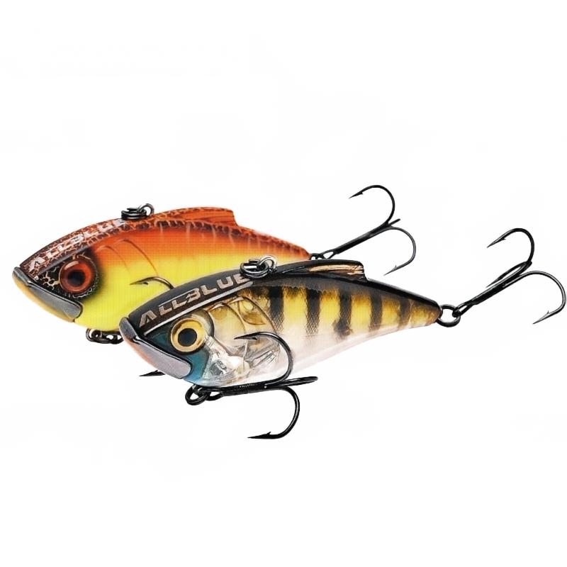 ALLBLUE Lipless 17.2g 70mm Crankbait VIB 미끼 진동 하드 플라스틱 미끼 겨울 얼음 미끼 낚시