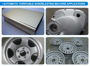 High Quality Automatic Turntable <b>Sandblasting</b> Cabinet Blasting Machine for Mould Cleaning - Product Image 2