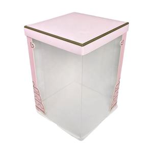Оптовая продажа, большие бумажные коробки для тортов на день рождения, прозрачная упаковочная коробка для тортов с прозрачным окном - Product Image 3
