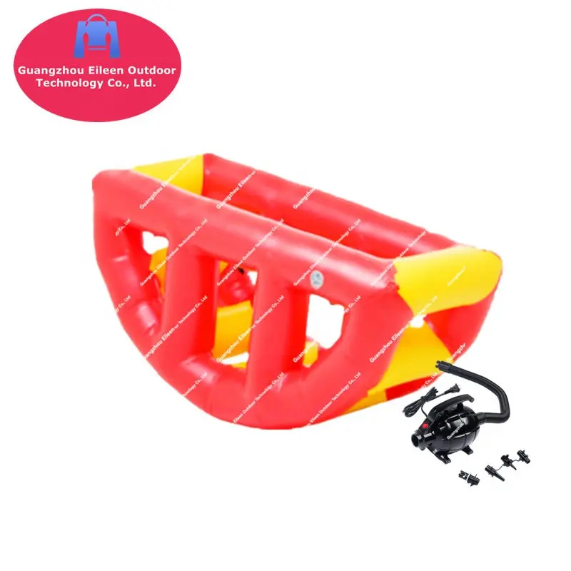 Boat Air Bounce Seesaw for K Inflatable Pirate Ship Seesaw Game Inflatable Viking Seesaw Indoor Air Sealing 4 Seats Castle