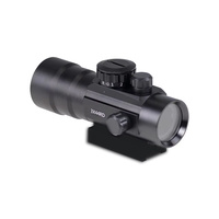 Lunette de visée tactique 3X44 à points rouge et vert, optique de chasse extérieure HD infrarouge étanche, compatible 11/20mm