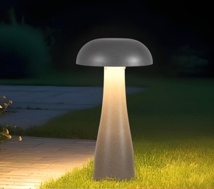ไฟ LED อะลูมิเนียมตั้งพื้นตั้ง IP65จัดอันดับสำหรับกลางแจ้งสวนวิลล่าลานสวนภูมิทัศน์เห็ดตกแต่งสนามหญ้า - Product Image 6