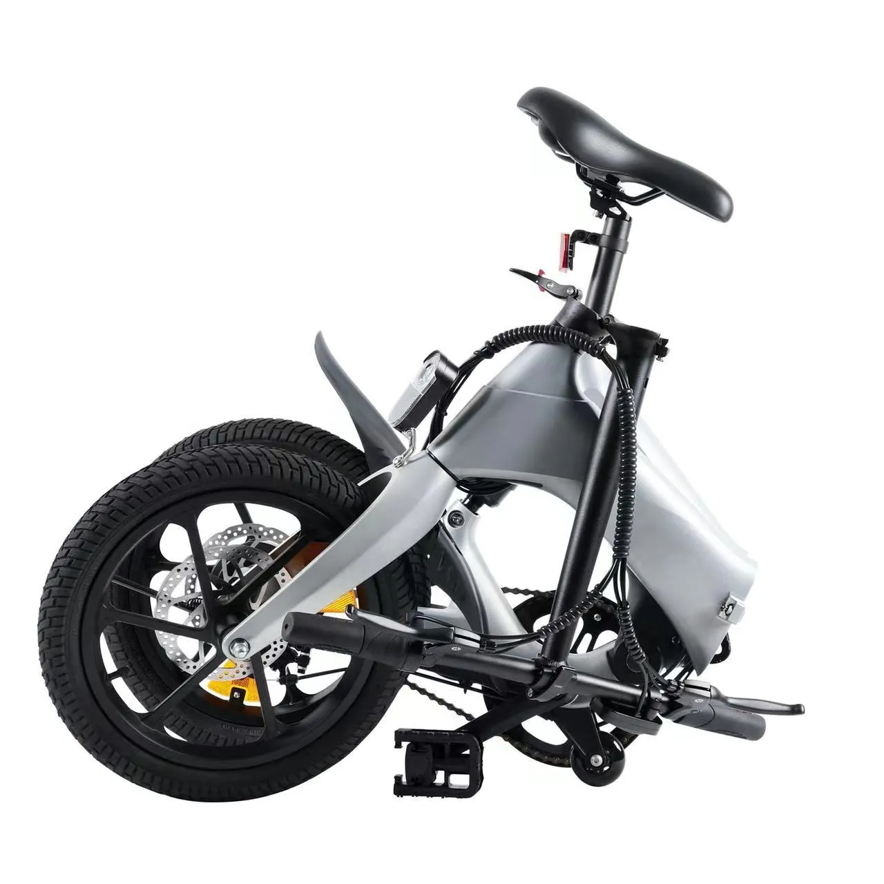 Mỹ Kho Gốc Onebot S7 Có Thể Gập Lại Xe Đạp Điện 16 Inch Chất Béo Lốp Ebike 36V 250W Động Cơ