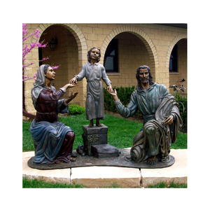 Estatua de Bronce de Niño y Perro: Interacciones Cálidas entre Niño y Animal <span class=keywords><strong>para</strong></span> Jardín, Ideal <span class=keywords><strong>para</strong></span> el Día Nacional - Product Image 5