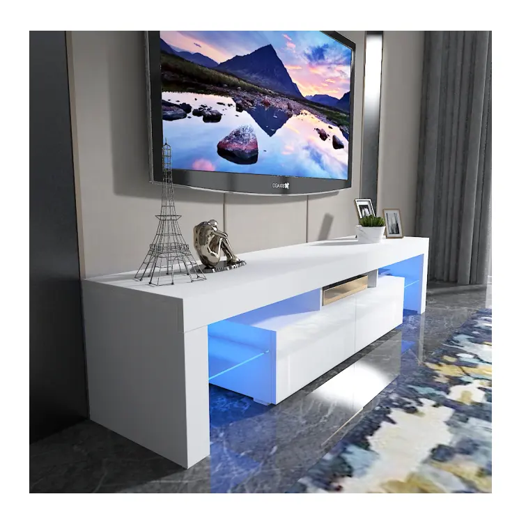 Hot Sale Sala Móveis Modernos Com Armazenamento TV Stands Gabinete tv suporte