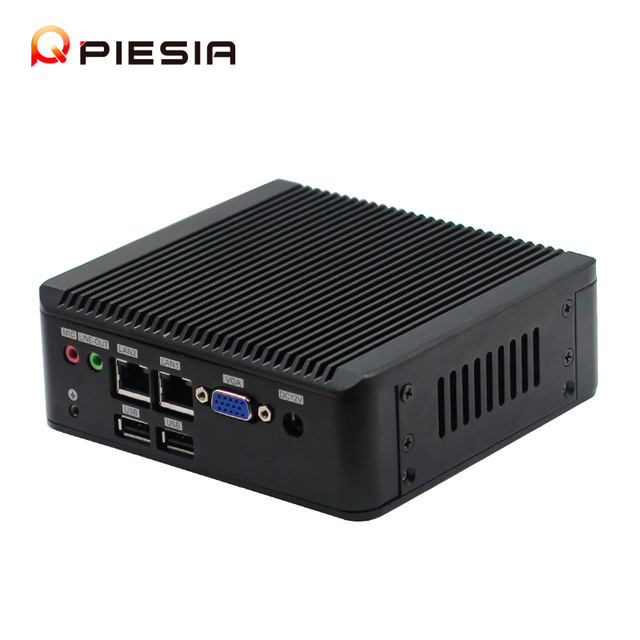 Celeron J1900 Thin Client Mini PC Dual Lan 4 COM 6*USB DDR3 8GB Ram Quad Core VGA X86 Linux Industrial Desktop Nano Mini Pc
