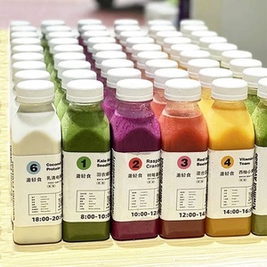 Reusable PET 120ml 150ml <b>200ml</b> 250ml WaterJuice Plastic <b>Bottle</b> Square Clear Screw Cap Plastic <b>Bottles</b> for Beverage Packaging - Product Image 6