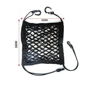 Stretchable 3-Layer di fascia alta di stoccaggio per auto borsa per bambini di sicurezza auto Organizer Pet gatto cane barriera