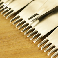 Herramienta de Perforación y Costura de Cuero, Punzón Hexagonal para Manualidades en Cuero, Herramientas Manuales para Perforar Cuero