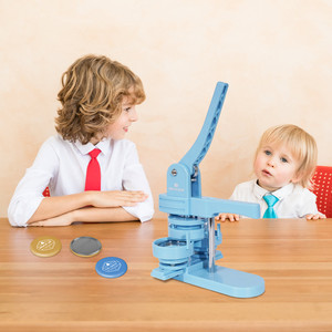 Mecolour vòng màu xanh Huy hiệu máy làm biểu tượng tùy chỉnh huy hiệu nút Máy làm - Product Image 6