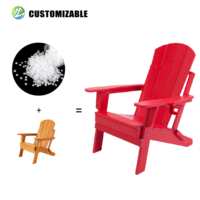 Table d'extérieur moderne et durable en HDPE pour jardin, plage, parc, patio, hôpital, hôtel, école, résistante aux intempéries, imperméable