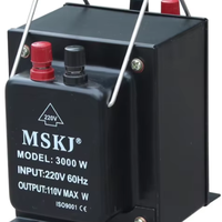Transformateur de tension portable TC 100VA~5000VA, élévateur et abaisseur de tension 110V vers 220V et 220V vers 110V, convertisseur de puissance TC-300VA