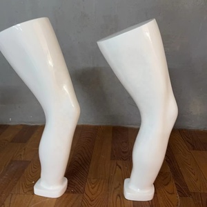 Maniquí de rodilla de fibra de vidrio de Color personalizado para el cuidado de la salud maniquí blanco naranja rodilla pie accesorios de exhibición para tienda minorista - Product Image 1