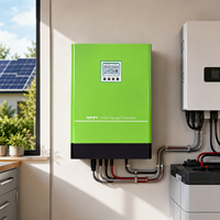Controlador de Carga Solar MPPT de Alto Voltaje 96V 192V 220V 240V 384V 50A 60A 80A 100A para Sistemas Solares Fuera de la Red