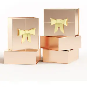 Cajas personalizadas con embalaje de logotipo caja Premium magnética para embalaje de caja de regalo con logotipo personalizado conjunto de regalo corporativo