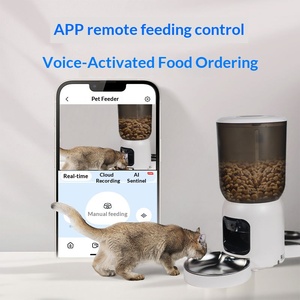 Dispositivo Inteligente de Alimentación <span class=keywords><strong>para</strong></span> Mascotas con Control Remoto, Temporizador y Cantidad Fija, <span class=keywords><strong>para</strong></span> <span class=keywords><strong>Gatos</strong></span> y Perros - Product Image 4