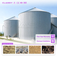 Digesteur anaérobie de qualité supérieure, réacteur microbien, équipement de production de biogaz, machine de fabrication de cuves de fermentation