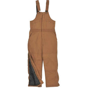 Hot Sale Men's Canvas Cotton Duck Insulated <strong>Winter</strong> Bib <strong>Overalls</strong> - Product Image 1