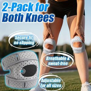 Rodilleras de Soporte para Rótula con Almohadilla de Gel y Correas de Nylon Delgadas, Protección Profesional de Grado Médico para Alivio del Dolor de Rodilla, Tendinitis y <span class=keywords><strong>Menisco</strong></span> - Product Image 6