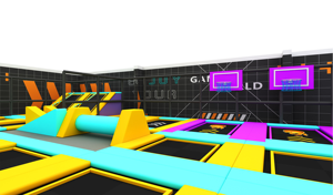 Parc d'attractions intérieur en plastique souple personnalisé pour enfants avec toboggans pour piscine à balles, trampoline et caractéristiques d'escalade - Product Image 2