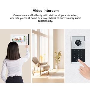 A73, diseño superventas, de 4 cables intercomunicador de puerta, cámara impermeable IP65, sistema de <span class=keywords><strong>videoportero</strong></span> para Villa de 7 pulgadas, timbre de vídeo - Product Image 2