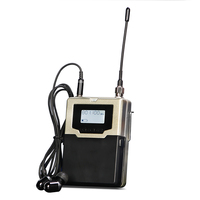 Système de surveillance intra-auriculaire professionnel UHF J8820 sans fil à bas prix d'usine OEM avec type de surveillance pour scène, studio d'enregistrement,
