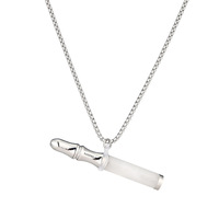 Collier respiratoire en pierre naturelle et bambou pour la méditation assistée, l'apaisement de l'anxiété, avec noyau de remplacement 5x20pro MAX et aromathérapie aux fruits