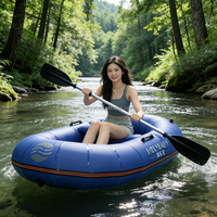 Bateau gonflable de camping et de pêche en eau libre Hailebao en PVC, sûr pour les sports nautiques et les fêtes privées à la piscine