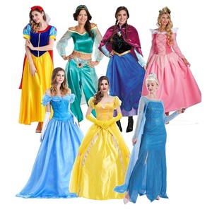 Costume de Cosplay de rôle d'halloween pour adulte, Costume de princesse classique pour <span class=keywords><strong>femme</strong></span> et adulte SZAC-<span class=keywords><strong>007</strong></span> - Product Image 1