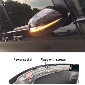 Nouvelles coques de rétroviseurs latéraux noires étanches Maikairui, pièces de modification pour systèmes de carrosserie automobile <span class=keywords><strong>Mercedes</strong></span>-Benz Classe V <span class=keywords><strong>Vito</strong></span> - Product Image 5