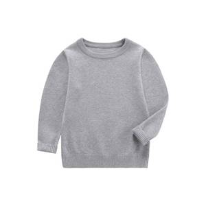 Pull côtelé pour enfants, col rond, texturé, style discret pour tenues décontractées, pour l'école, les sorties en famille, les tenues du week-end - Product Image 3